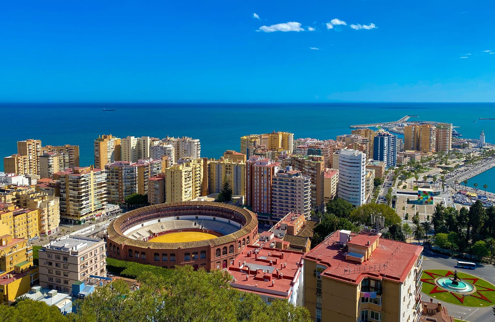 Vistas Castillo Malaga