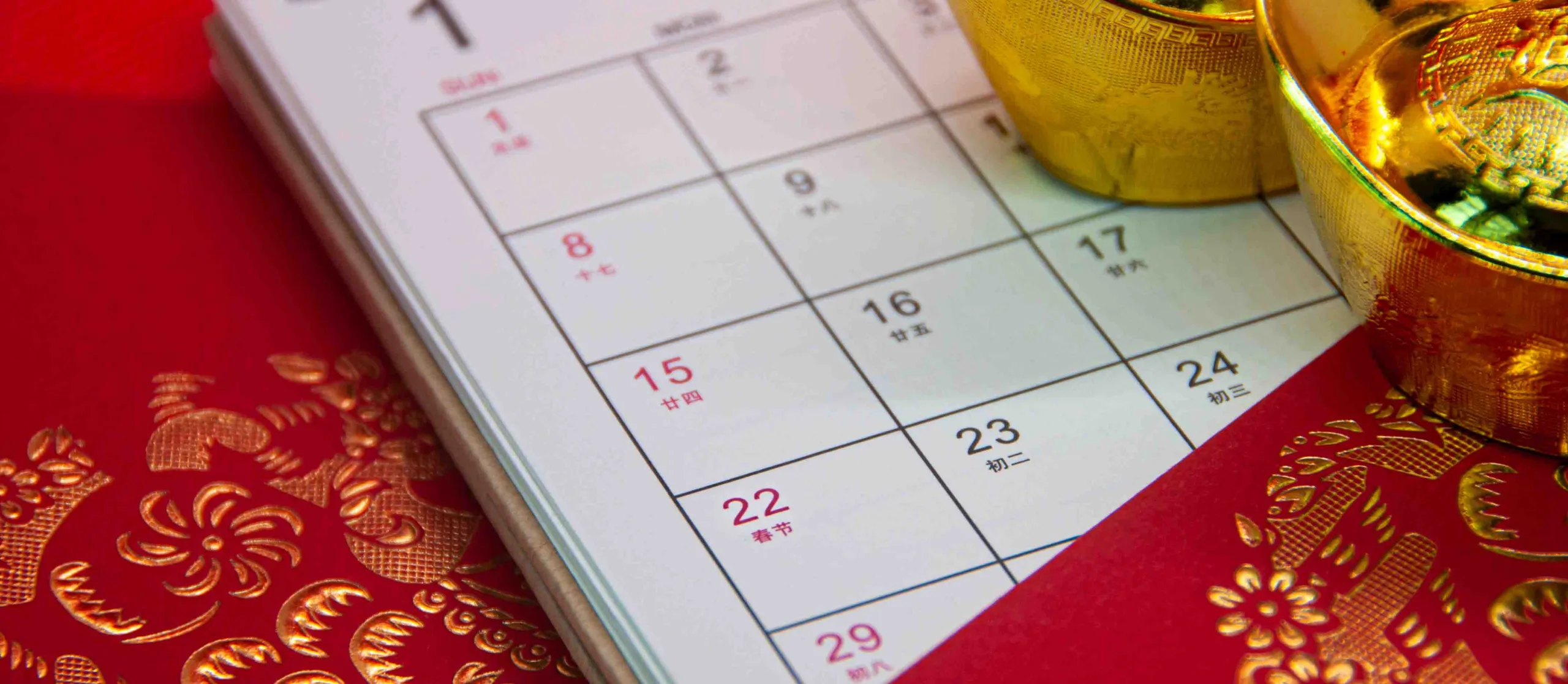 Calendario de festivos en China