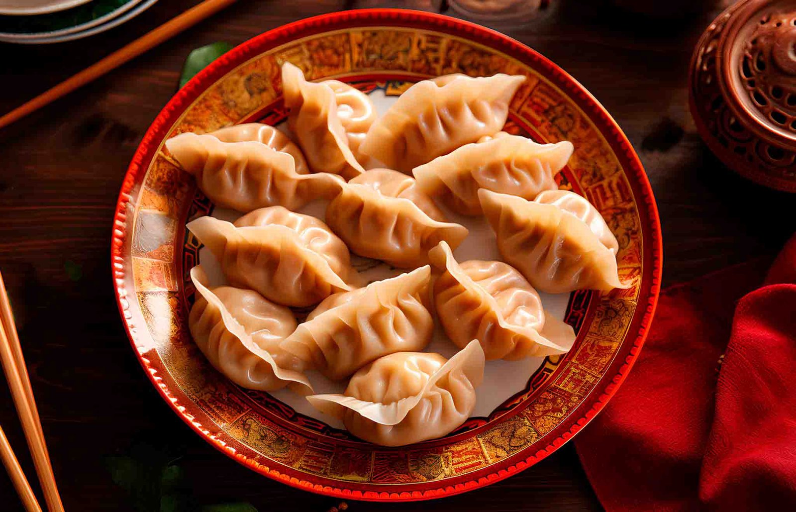 plato tipico Jiaozi