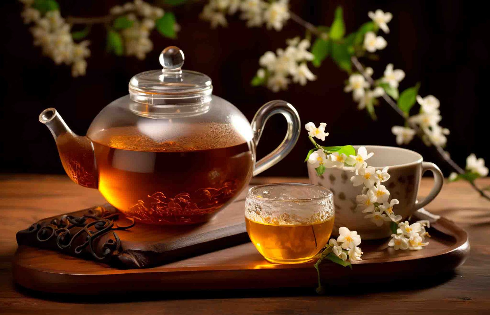 plato tipico te de jazmin