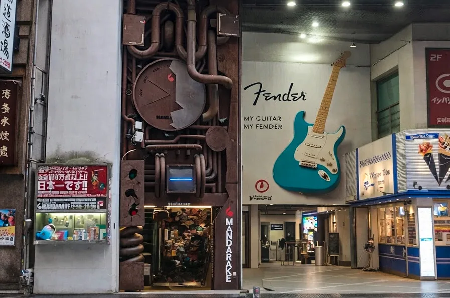 Mandarake Shibuya BEAM B2 compras en tokio