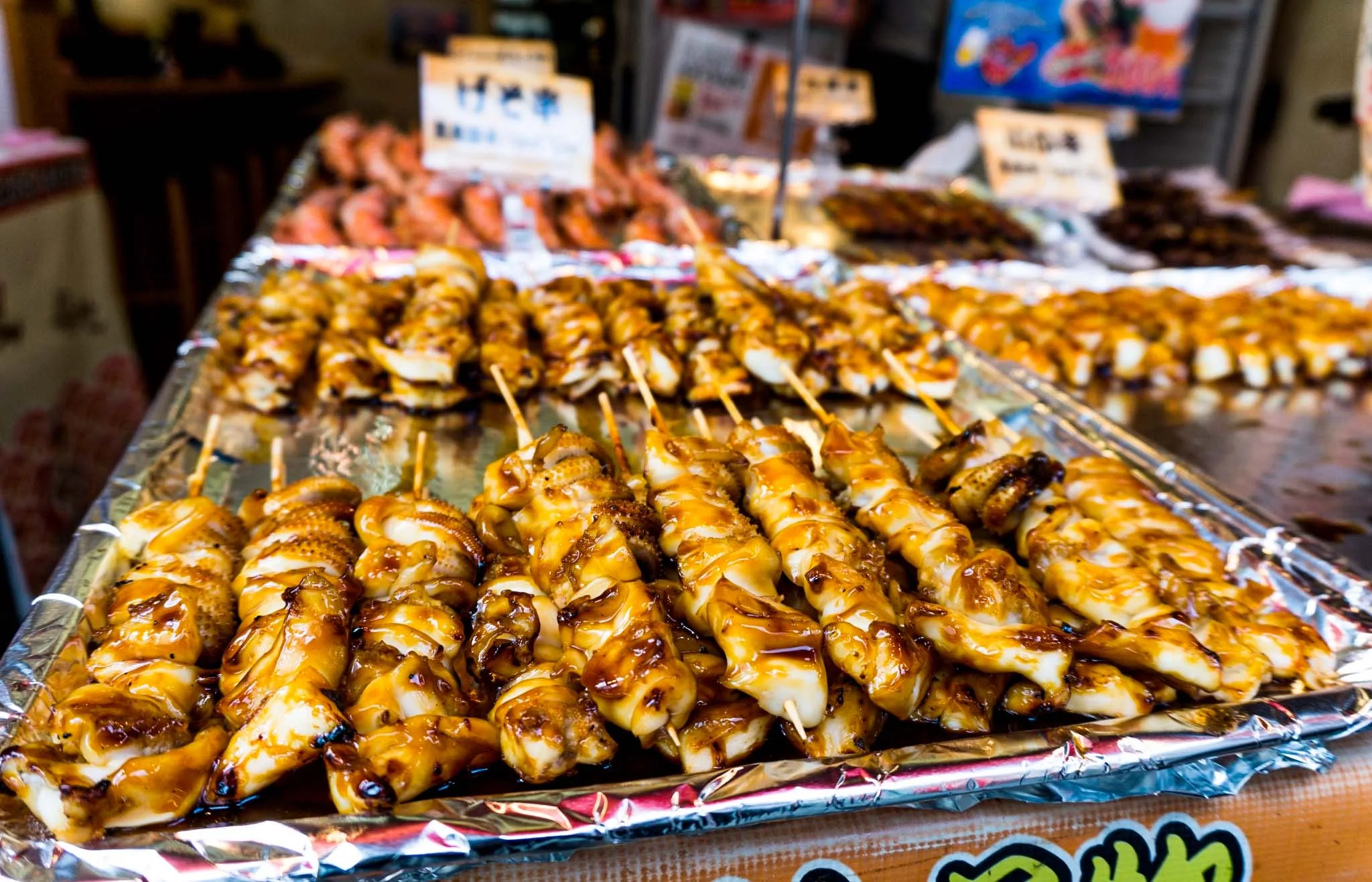 Mercado exterior de Tsukiji tokio en 7 dias