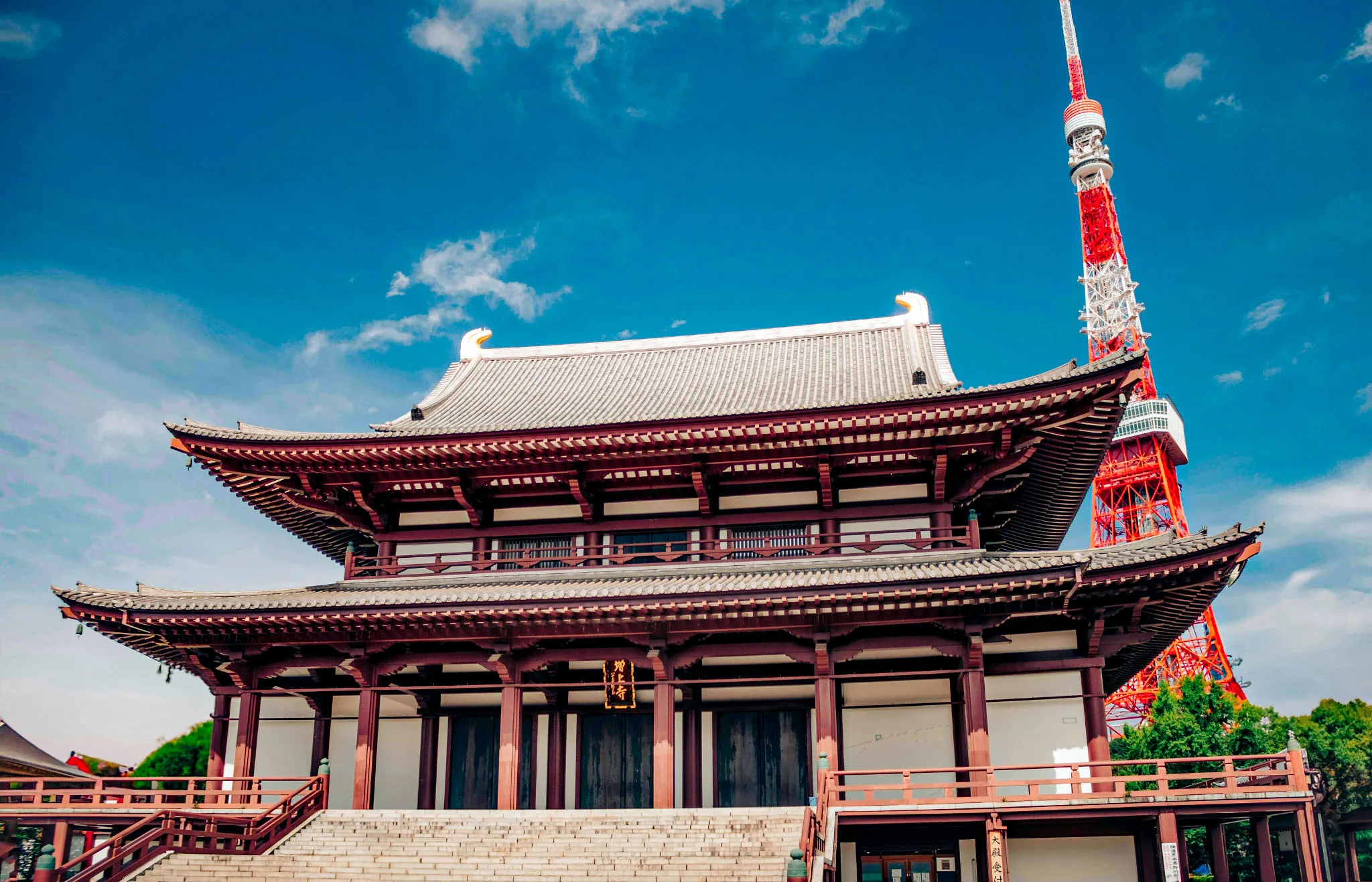 Templo Zojoji tokio en 3 dias