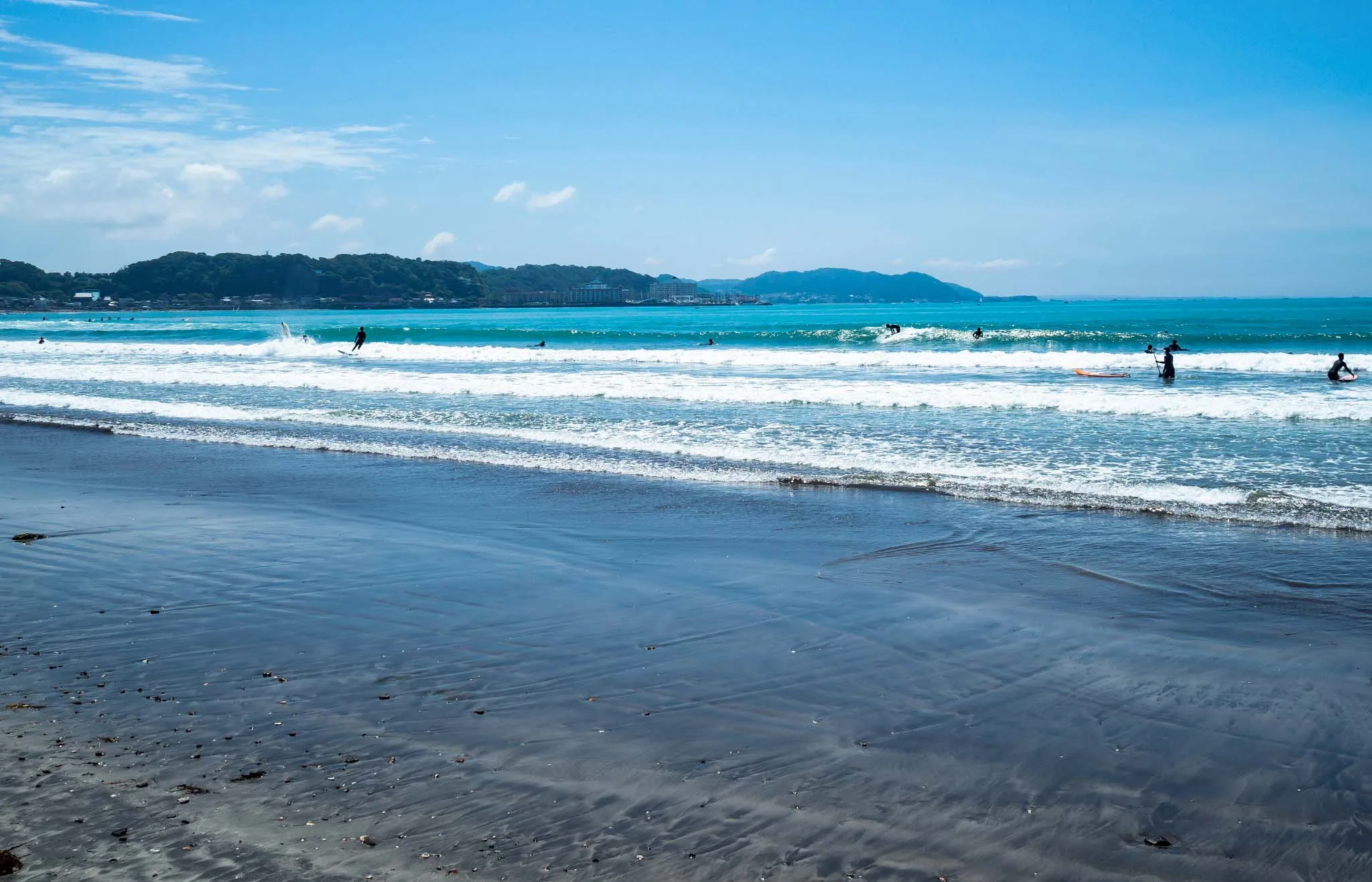 playa de Yuigahama kamakura tokio en 7 dias