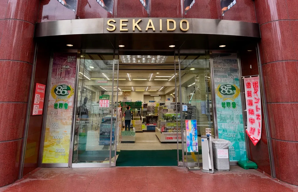 sekaido shinjuku compras en tokio