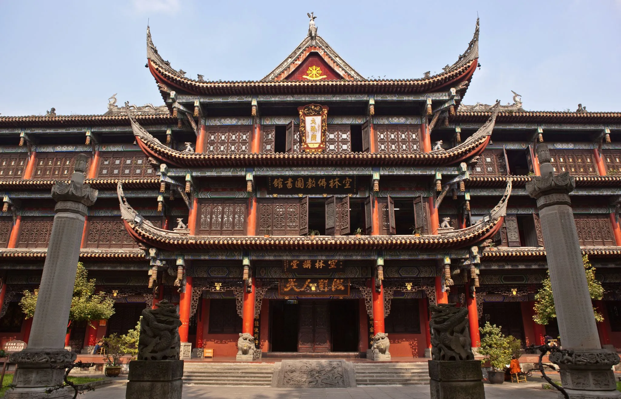 Monasterio de Wenshu que ver en chengdu