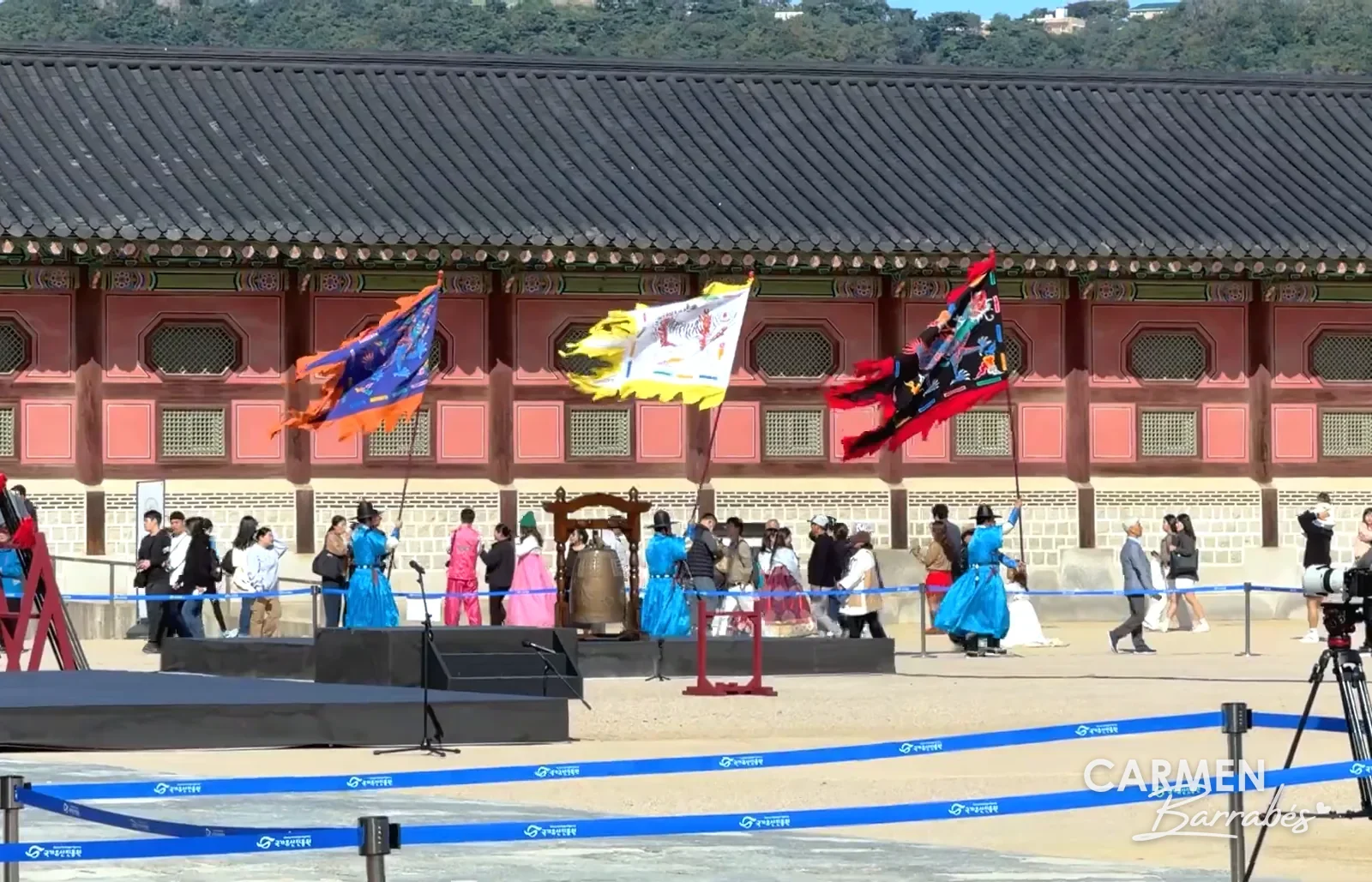 Cambio de guardia en el palacio Gyeongbokgung