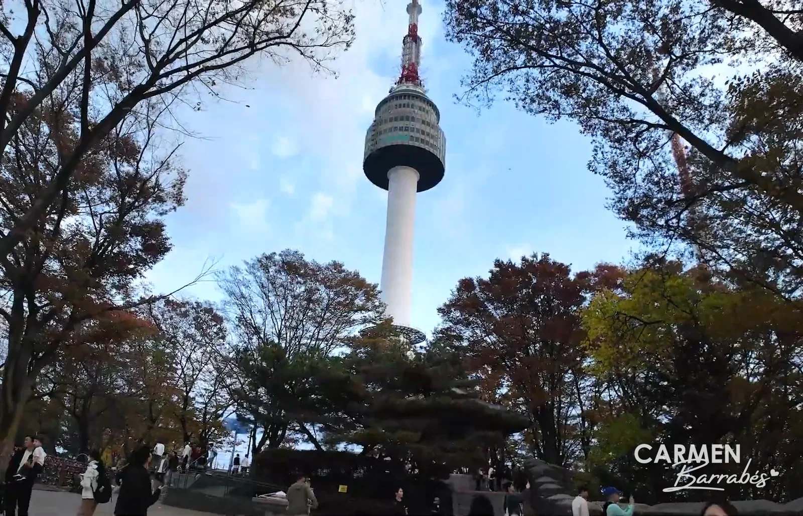 N Seoul Tower en lo alto del monte Namsan