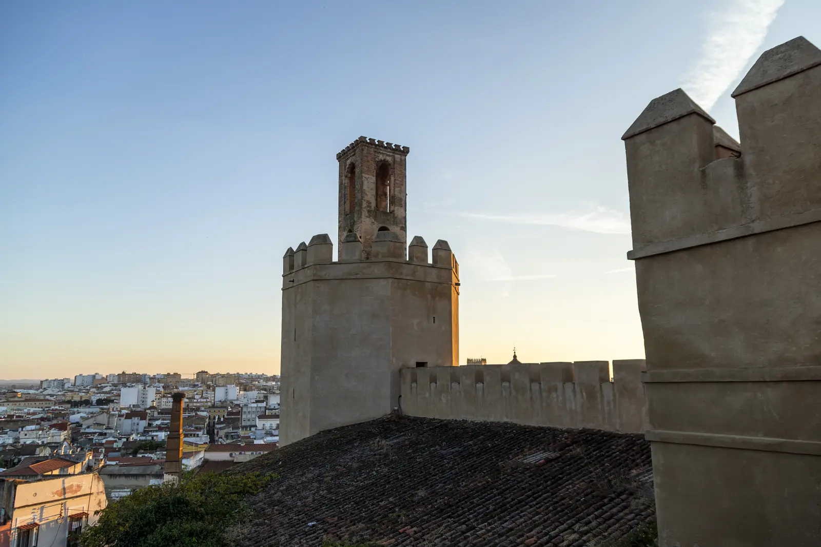 Torre de Espantaperros en la Alcazaba de Badajoz