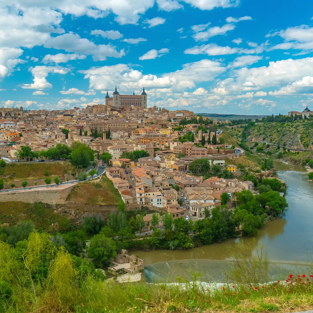 Toledo sobre el río Tajo