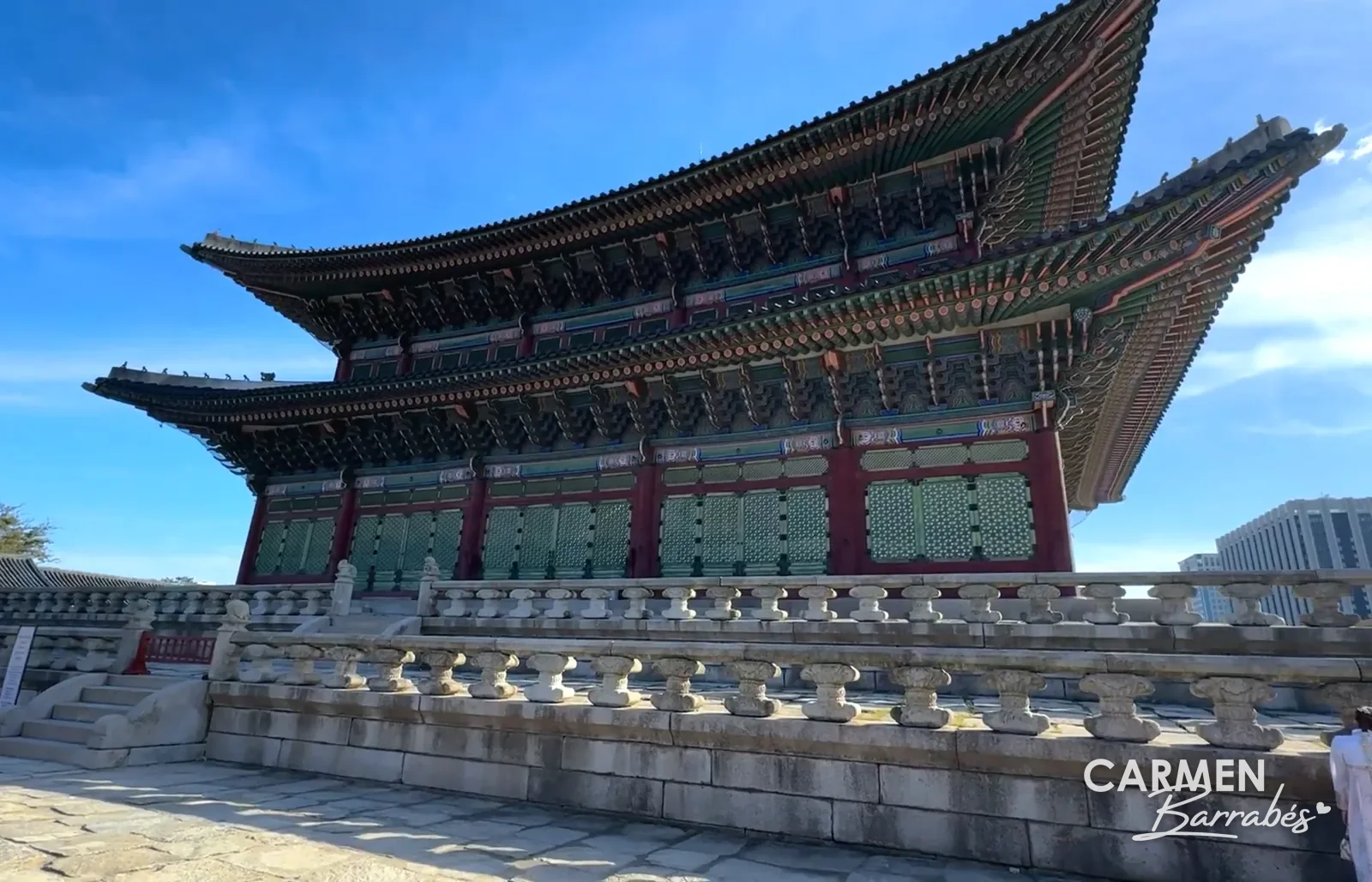 Salón del trono Geunjeongjeon del palacio Gyeongbokgung