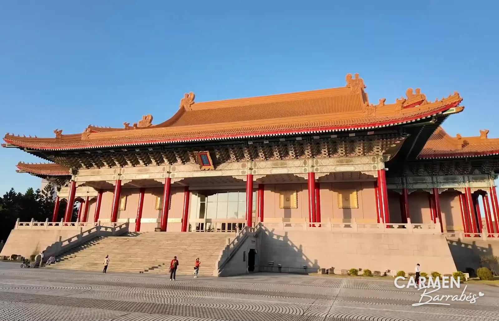 Teatro Nacional en la Plaza de la Libertad, junto al Salón de Chiang Kai-shek