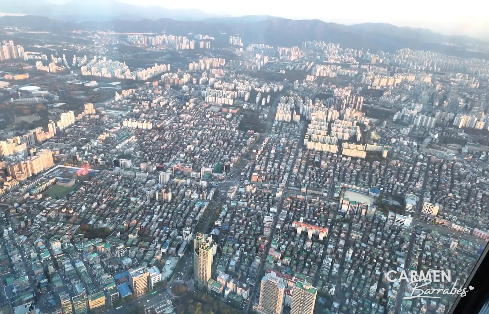 Seúl desde el mirador Seoul Sky de la Lotte World Tower